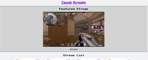 Casual Streams